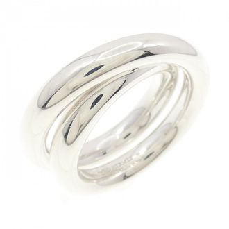 Herm&egrave;s Silver 925 Band Ring (Pre-Owned)
