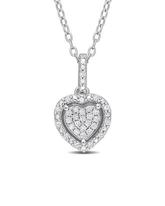 Rina Limor Silver 0.15 ct. tw. Diamond Pendant