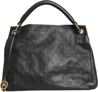 Louis Vuitton Black Monogram Empreinte Artsy MM Womens Handbag (Pre-Owned)
