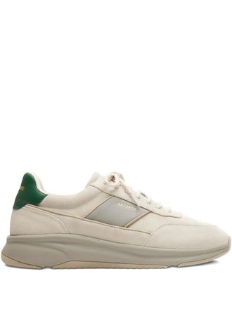 Axel Arigato Genesis Neo Runner suede-leather panel sneakers - Neutrals