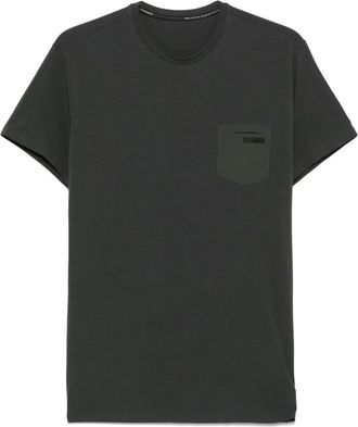Roberto Ricci Design T-shirt con applicazione logo - Verde