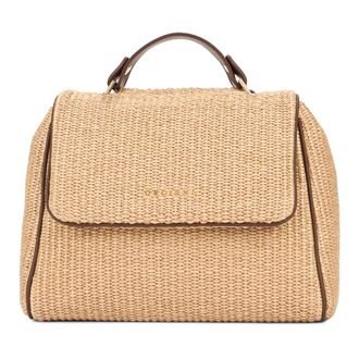 Orciani Handbags, female, Beige, Size: ONE SIZE Sveva Zanzibar Mini Handbag