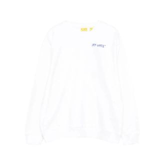 Off-white Crew Neck Jumper - male - Off White - Kids Sweatshirts - White - 14 Y - Kids