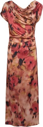 Americandreams Camelia Dress - Dames - Maxi kleedjes - Veelkleurig - S - Kleedjes