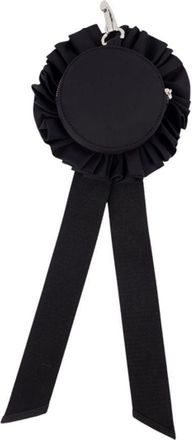 Simone Rocha Womens Ribbon Rosette Wallet - Simone Rocha Nylon Black Accessories Coin-Purse