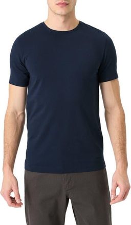 Pact Luxe Essential Slim Fit Crewneck Tee Made With Organic Cotton in Navy at Nordstrom, Size Xx-Large