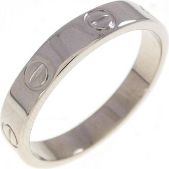 Cartier White Gold White Gold (18K) Band Ring (Pre-Owned)