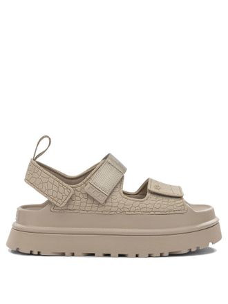 UGG Goldenglow Embossed niedrige Sandalen