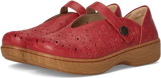 Alegria Ophelia Womens Flat Shoes Razberry Breeze : EU 42 (US Womens 11.5-12) Regular, Leather