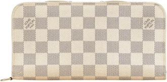 Louis Vuitton Pre-owned Wallets, female, White, Size: ONE SIZE Pre-owned Leather Wallet