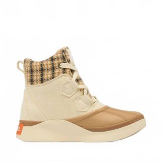 Sorel Womens Out And About Iv Chillz Waterproof Boot In Honey White, Tawny Buff