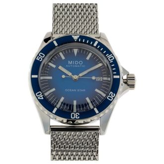 Mido Mido - Ocean Star Tribute - Heren - Accessoires - Blauw - Maat: ONE Size