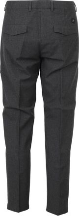 Department Five Prince Dark Grey Melange Tailored Prince Trousers