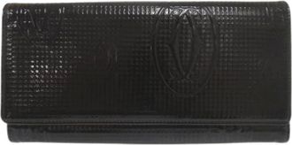 Cartier Pre-owned Wallets, female, Black, Size: ONE SIZE Pre-owned The Happy Birthday long wallet