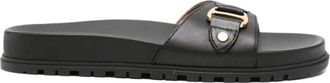Ralph Lauren Tasha Slides - Dames - Sandalen - Zwart - 39 1/2 EU - Schoenen
