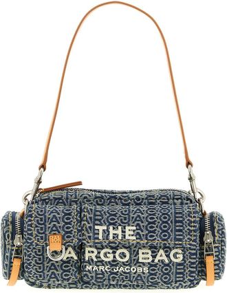 Marc Jacobs The Cargo Monogram Denim Shoulder Bag