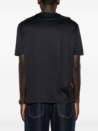 Emporio Armani Logo-Printed T-Shirt - Black