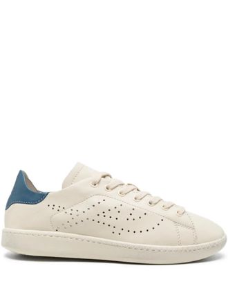 Ash Super perforated sneakers - women - Calf Leather/Calf Leather/Rubber - 39 - Neutrals