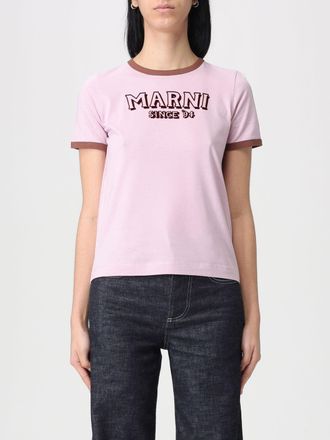 Marni T-shirt Marni in cotone con logo