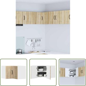 vidaXL Mobile da cucina in legno - Mobile da cucina Rovere Sonoma 57 x 57 x 40 cm