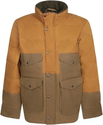 Filson Down Cruiser Jacket - Heren - Outdoorjassen - Beige - 2XL - Katoen - Fitness