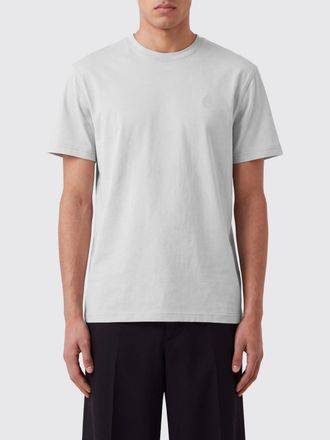 Alexander McQueen McQueen T-shirt a girocollo in cotone con logo tono su tono