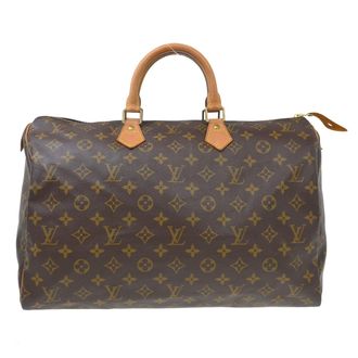 Louis Vuitton Speedy Monogram Canvas Brown Canvas Handbag (Pre-Owned)