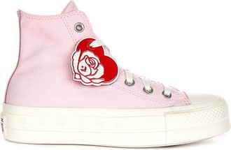 Converse Valentine Lift Platform Trainers in Pink