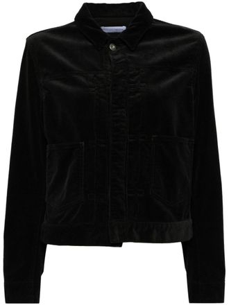 Tu Es Mon TRÉSOR The Emerald corduroy jacket - Black