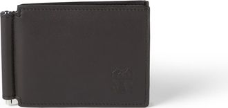 Brunello Cucinelli Calfskin money clip wallet in Chocolate at Nordstrom