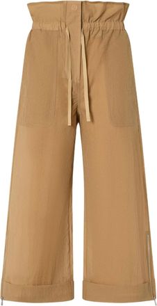 Pinko Pantaloni con ruches - Marrone