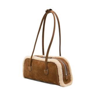 Marge Sherwood Borsa Boston EW Morbida - - Bags - Donna - Marrone - ONE SIZE