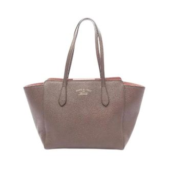 Gucci Pre-owned Borsa Tote in Pelle Swing - - Pre-owned - Donna - Beige - ONE SIZE