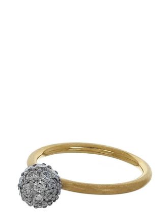 Irene Neuwirth 18kt geelgouden Gumball ring met diamant