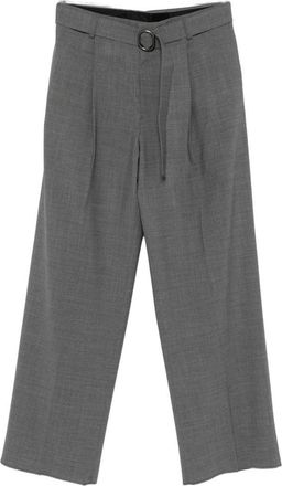Emporio Armani Mens E.Armani Exclusive Pre Trousers Grey