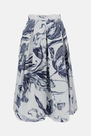 Erdem Gonna Midi A Pieghe