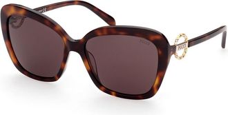 Pucci Emilio Pucci EP0165 52E Womens Sunglasses Tortoiseshell Size 58