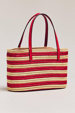 Poolside The Capri Raffia Tote Bag