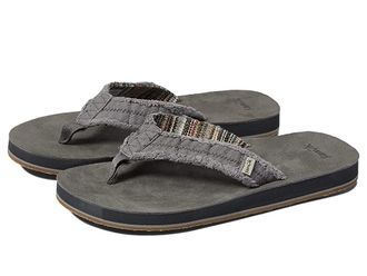 Sanuk Fraid Not Soft Top Mens Shoes Charcoal : 12 D - Medium