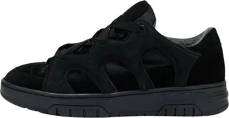 Santha Originele Zwarte Schoenen - Diverse Maten - Heren - Sneakers - Zwart - 41 EU - Schoenen
