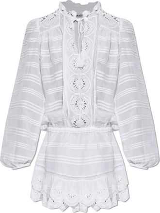 Isabel Marant Short Dresses, female, White, Size: XS Preya Dress