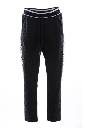 Dolce & Gabbana Mens Men Logo Trousers - Black - Size X-Small