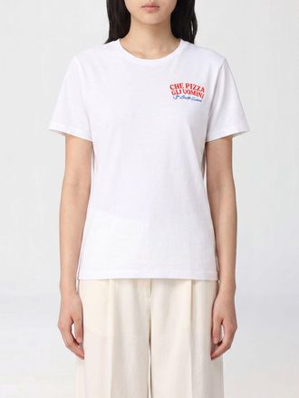 MC2 Saint Barth T-shirt in cotone a girocollo con stampa grafica e logo