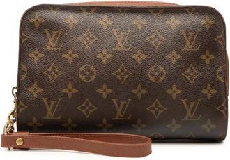 Louis Vuitton 2003 Monogram Orsay clutch bag - Marrone