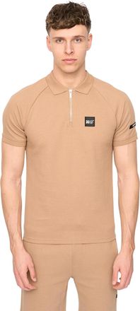 Duck and Cover Heren Topfield Poloshirt (Zand)