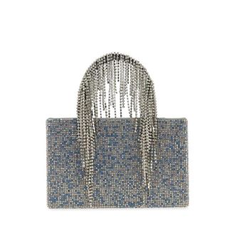 Kara Light-blue Rhinestones Handbag