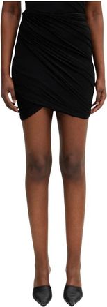 Rick Owens Luna Skirt - Dames - Korte rokken - Zwart - M - Rokken