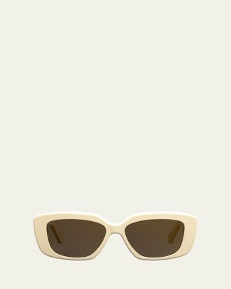 Celine Triomphe Acetate Butterfly Sunglasses