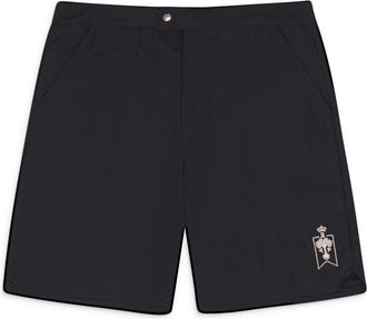 Rhude BLACK AMALFI BOARD SHORTS