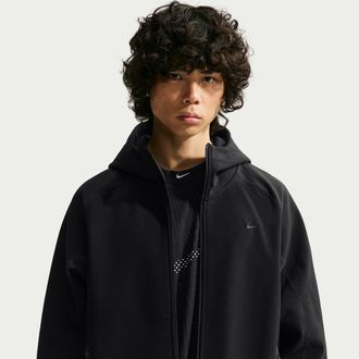 Nike Mens Tech Loose Therma-FIT Shori Knit Jacket in Black | IQ5801-010